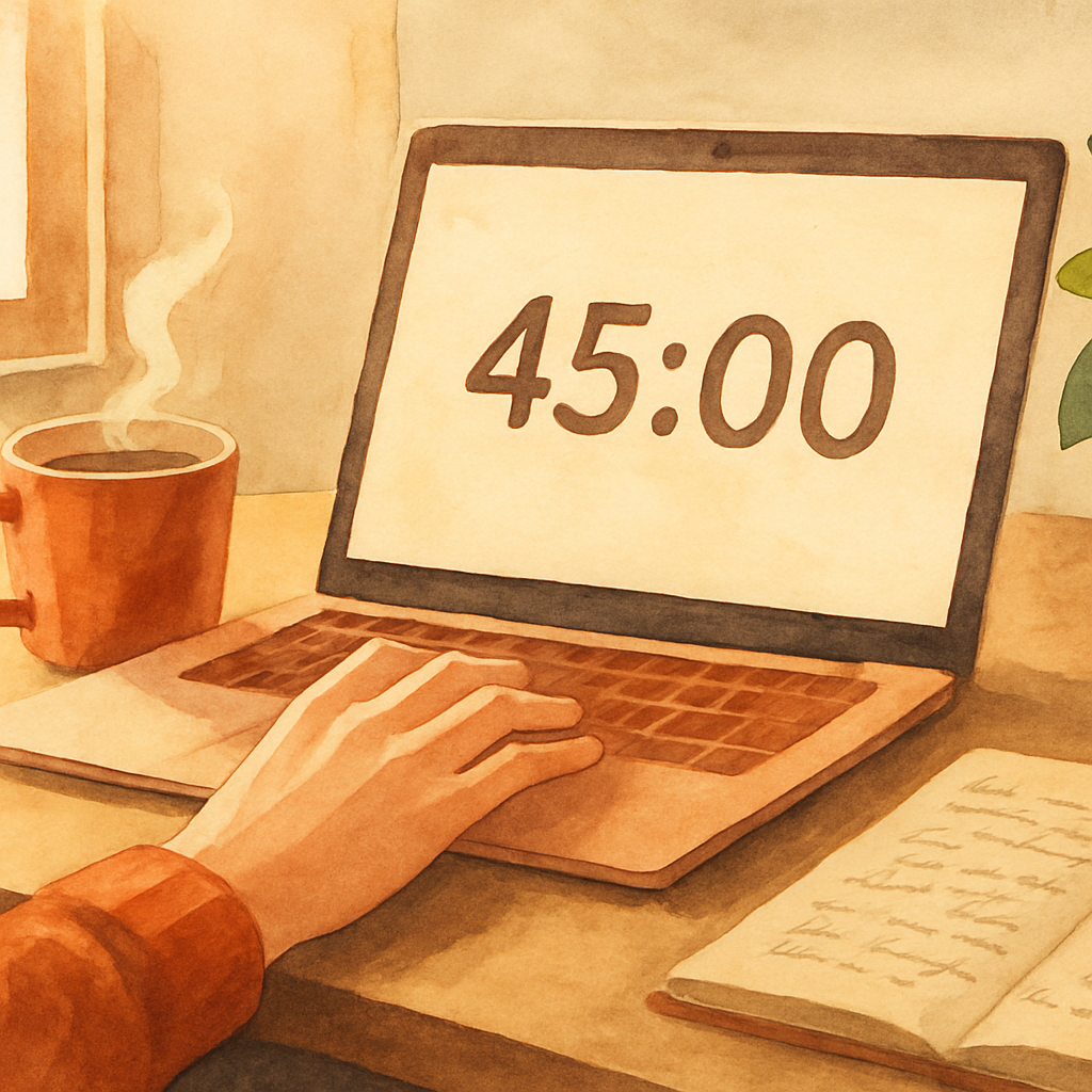ADHD Focus Timer for Writing: Finish Long Projects