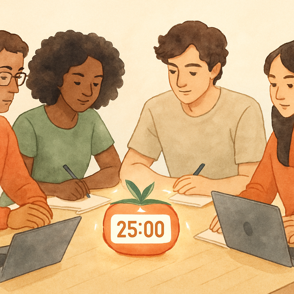 ADHD Group Study Timer: How Students Stay Focused Together